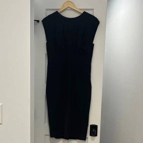 Banana Republic Classic Black Midi Dress - Picture 1 of 4